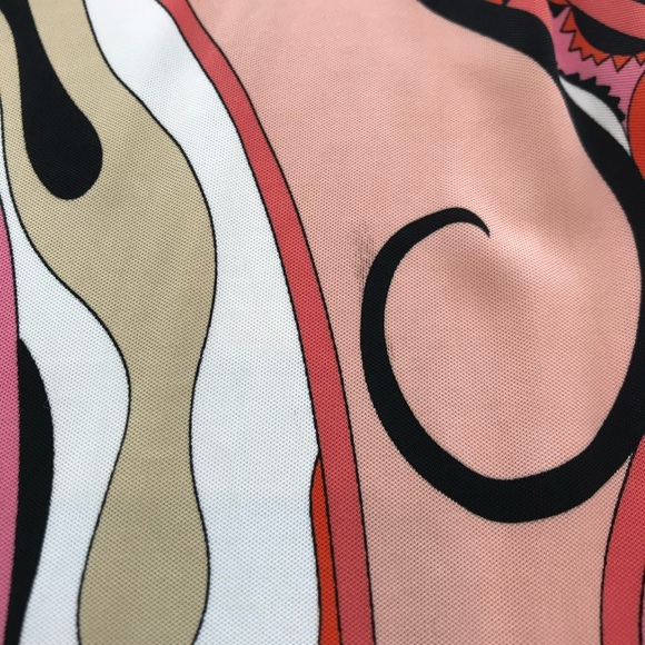 EMILIO PUCCI ORANGE MULTI BELTED DRESS MODEL 11RL95 SIZE IT 42 / US 8 NWOTS! - Picture 15 of 16